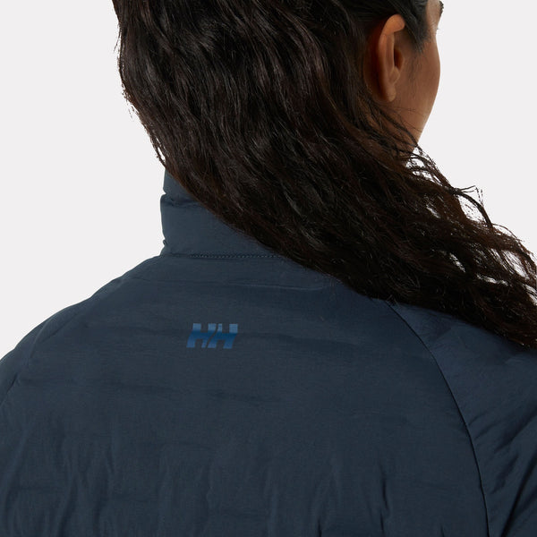 W HP HYBRID STRETCH INSULATOR, NAVY, L