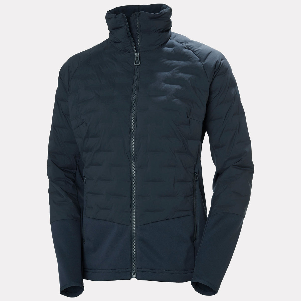 W HP HYBRID STRETCH INSULATOR, NAVY, L