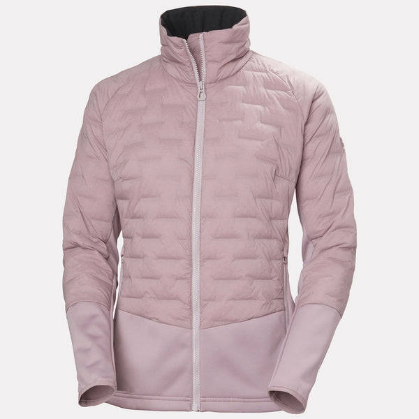 W HP HYBRID STRETCH INSULATOR, PURPLE CLAY, L