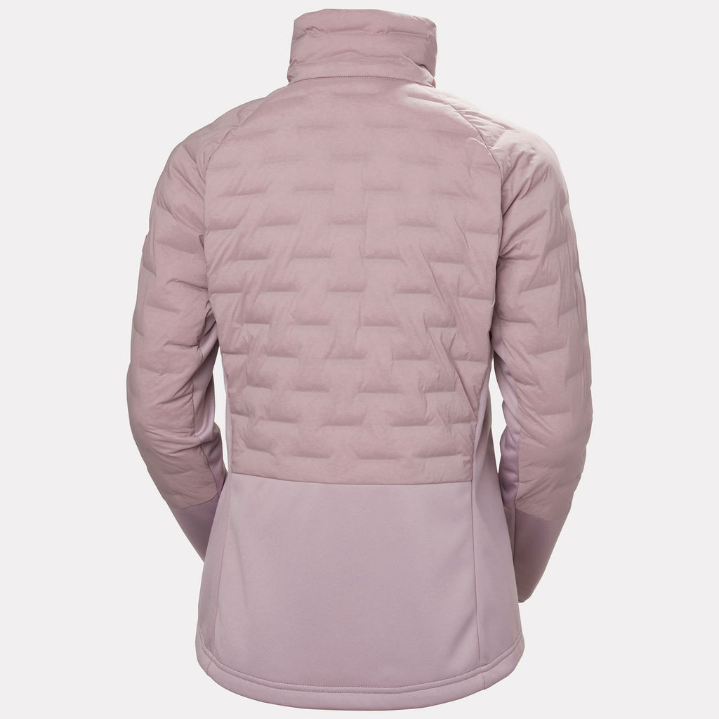 W HP HYBRID STRETCH INSULATOR, PURPLE CLAY, L