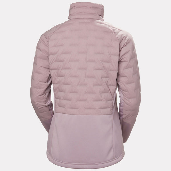 W HP HYBRID STRETCH INSULATOR, PURPLE CLAY, L
