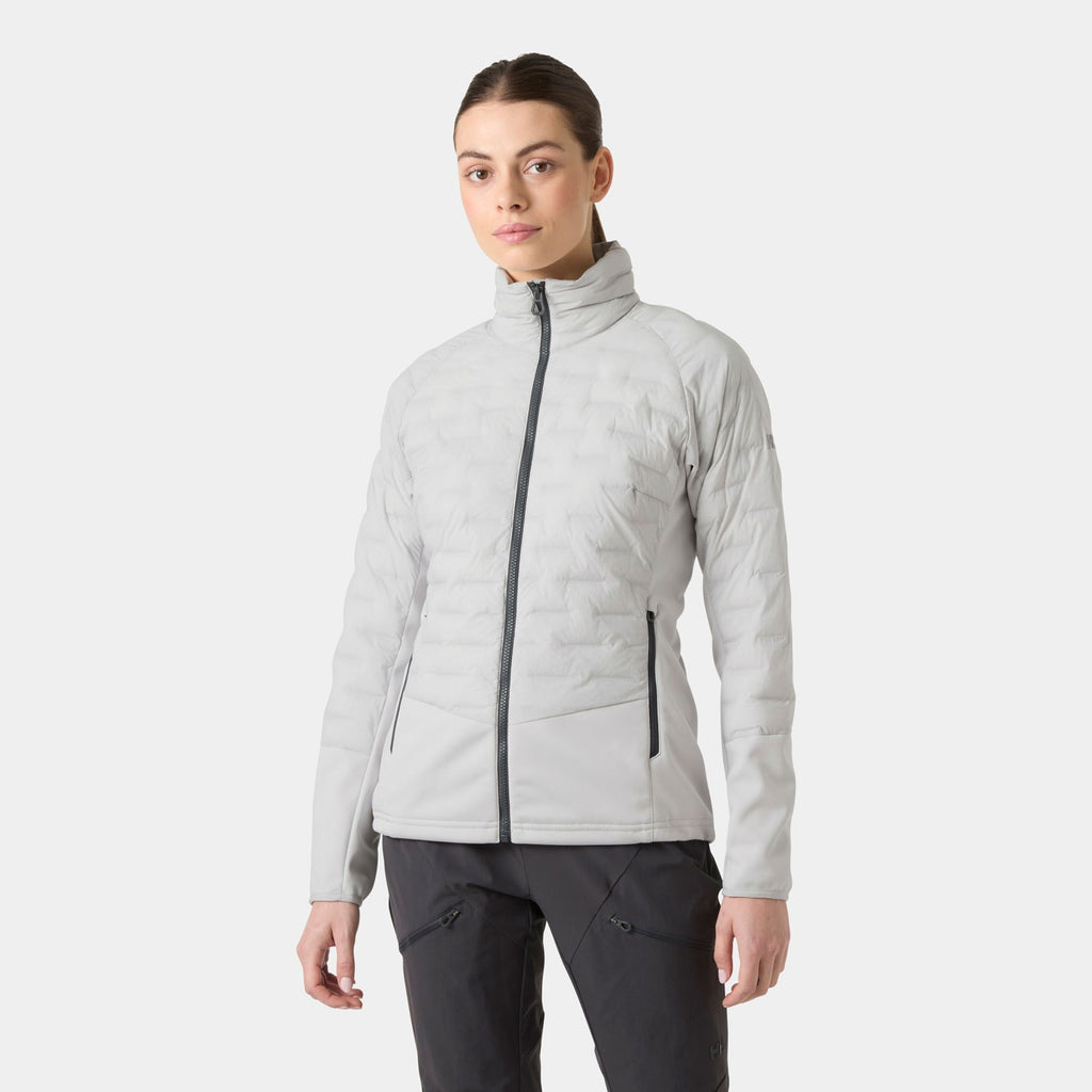 W HP HYBRID STRETCH INSULATOR, GREY FOG, L