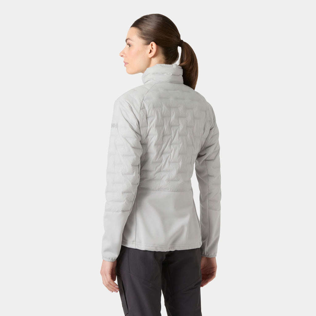 W HP HYBRID STRETCH INSULATOR, GREY FOG, L