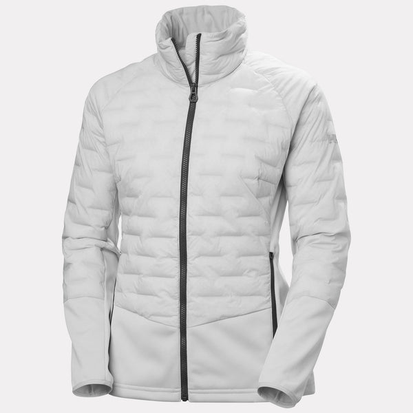 W HP HYBRID STRETCH INSULATOR, GREY FOG, L