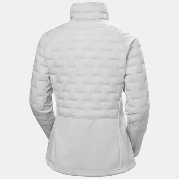 W HP HYBRID STRETCH INSULATOR, GREY FOG, L