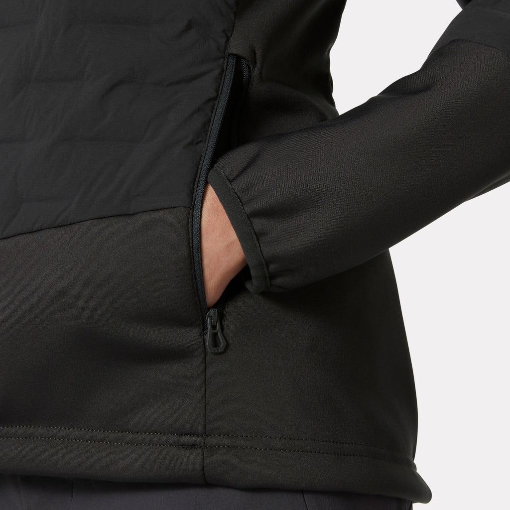 W HP HYBRID STRETCH INSULATOR, EBONY, L