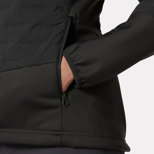 W HP HYBRID STRETCH INSULATOR, EBONY, L