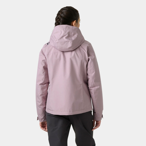 W CREW HOODED PILE JACKET, PURPLE CLAY, L