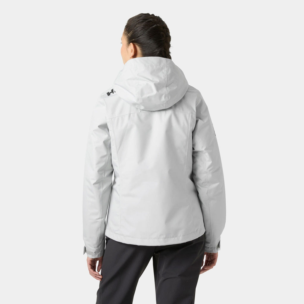 W CREW HOODED PILE JACKET, GREY FOG, L