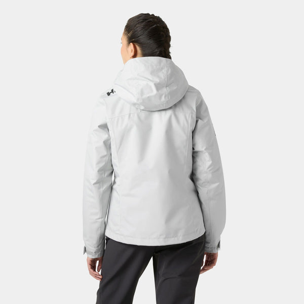 W CREW HOODED PILE JACKET, GREY FOG, L