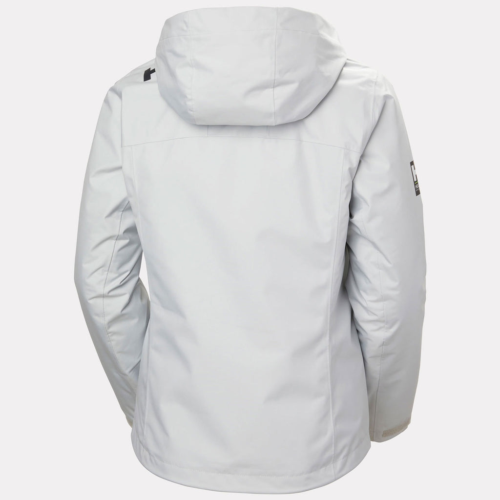 W CREW HOODED PILE JACKET, GREY FOG, L