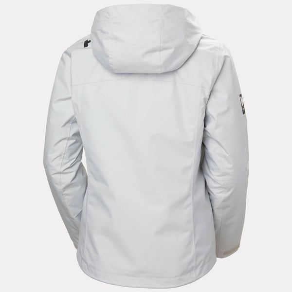 W CREW HOODED PILE JACKET, GREY FOG, L