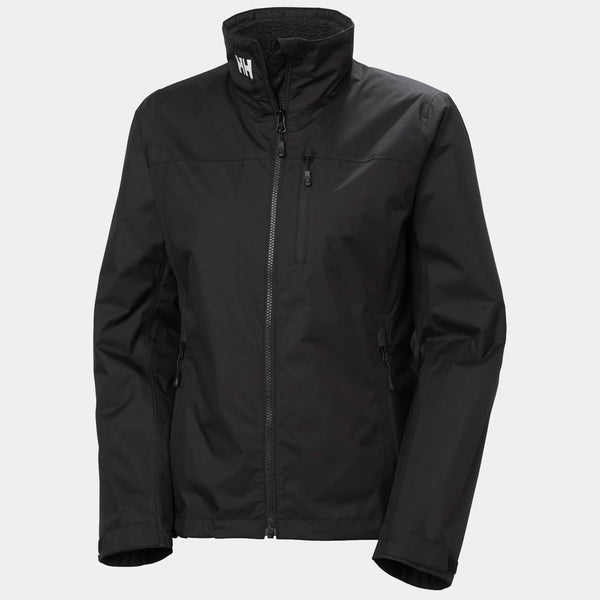 W CREW HOODED PILE JACKET, BLACK, L