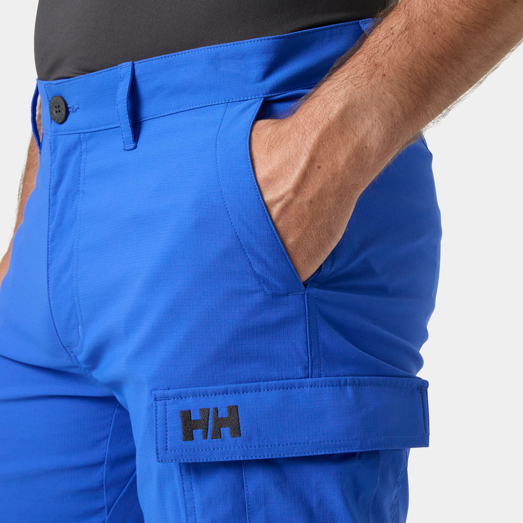HH QD CARGO SHORTS 11", COBALT 20, 29