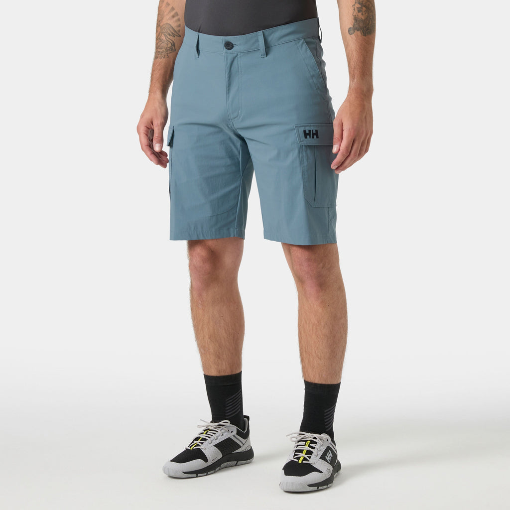 HH QD CARGO SHORTS 11", WASHED NAVY, 28