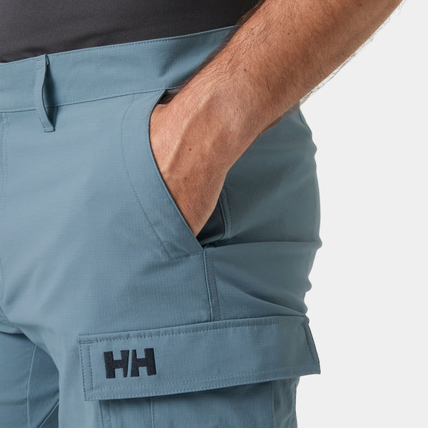 HH QD CARGO SHORTS 11", WASHED NAVY, 28