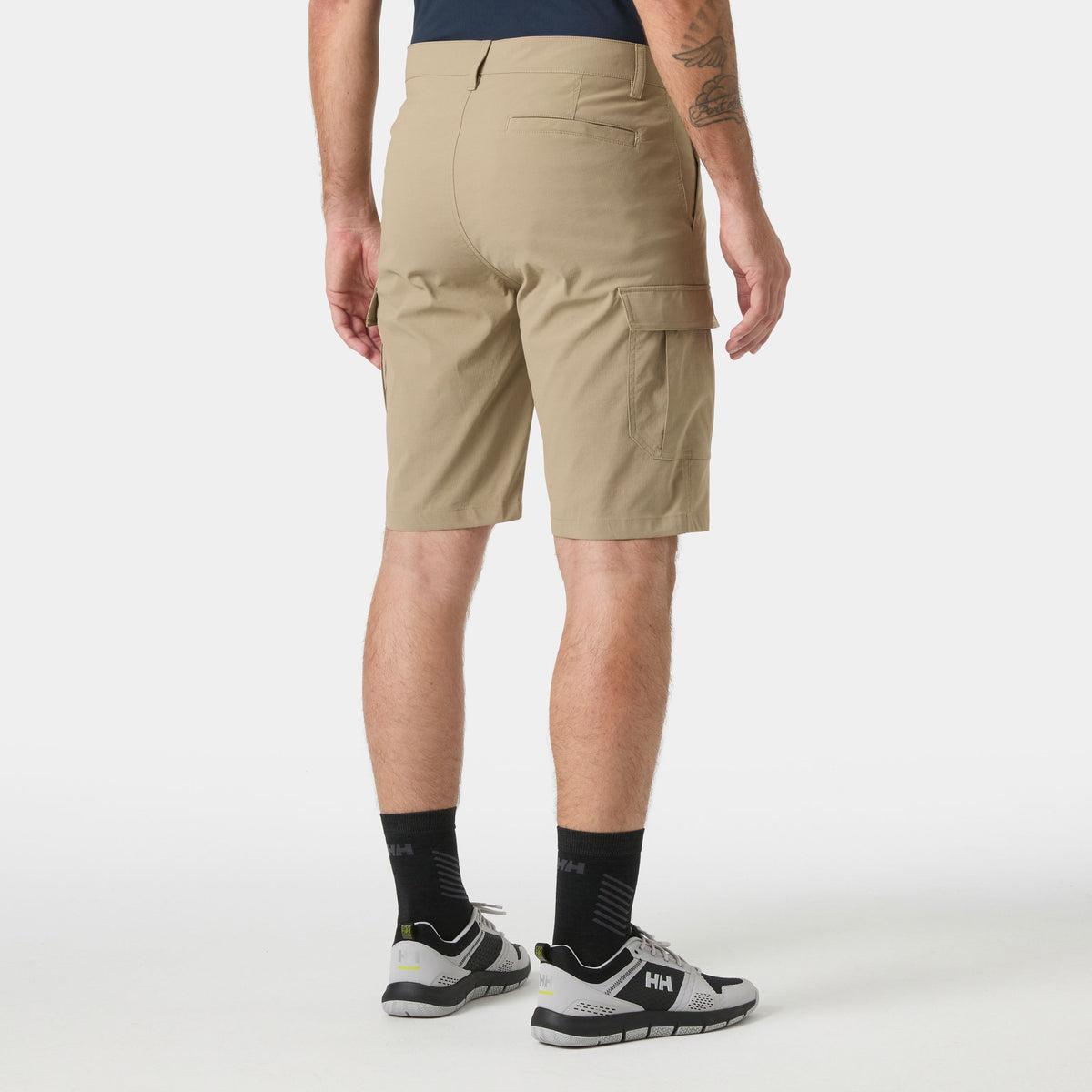 HH QD CARGO SHORTS 11", PEBBLE, 28