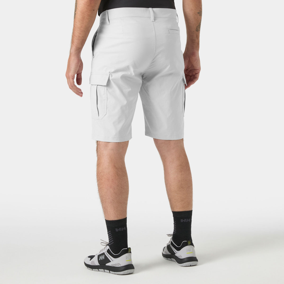 HH QD CARGO SHORTS 11", GREY FOG, 28