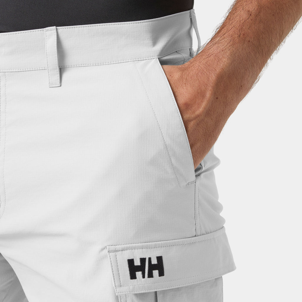 HH QD CARGO SHORTS 11", GREY FOG, 28