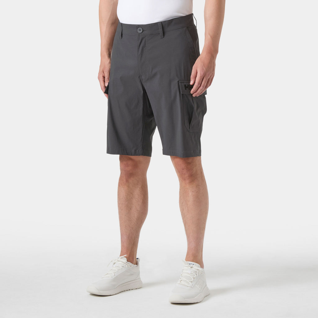 HH QD CARGO SHORTS 11", EBONY, 28