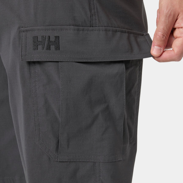 HH QD CARGO SHORTS 11", EBONY, 28