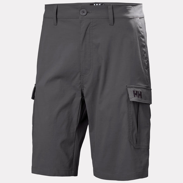 HH QD CARGO SHORTS 11", EBONY, 28
