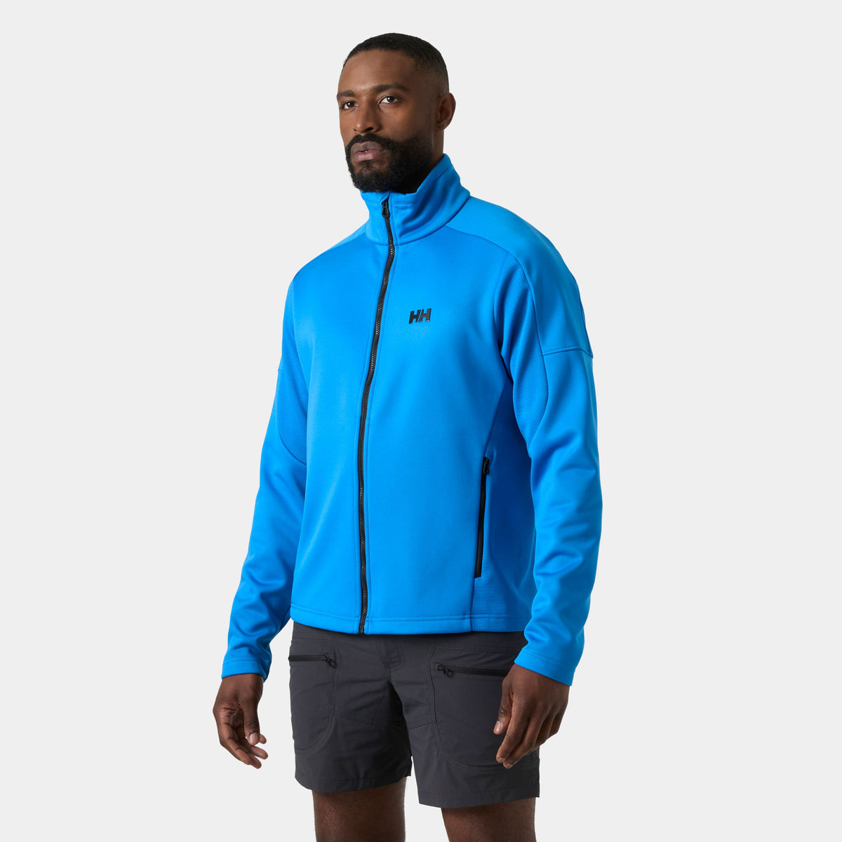 HP FLEECE JACKET, COBALT 20, XXL