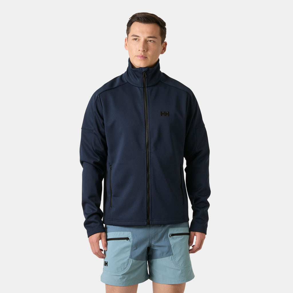 HP FLEECE JACKET, NAVY, XXL