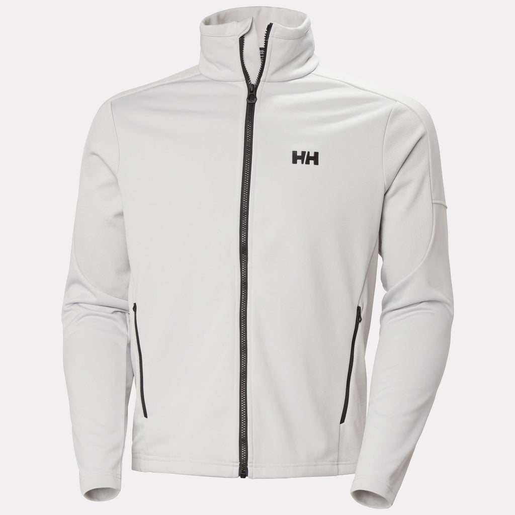 HP FLEECE JACKET, GREY FOG, XXL