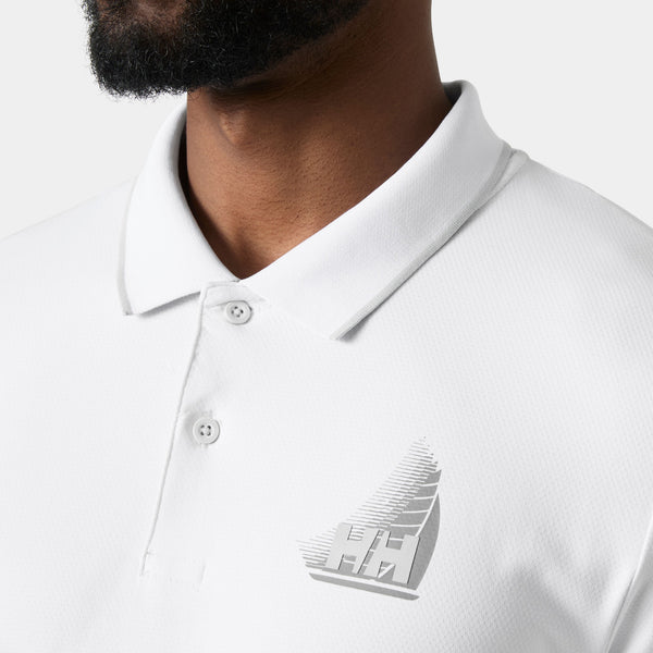 HP FIGARI POLO, WHITE, L