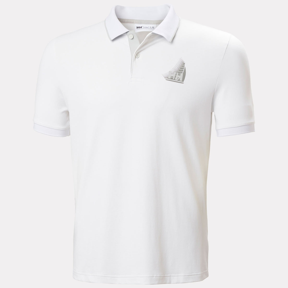 HP FIGARI POLO, WHITE, L