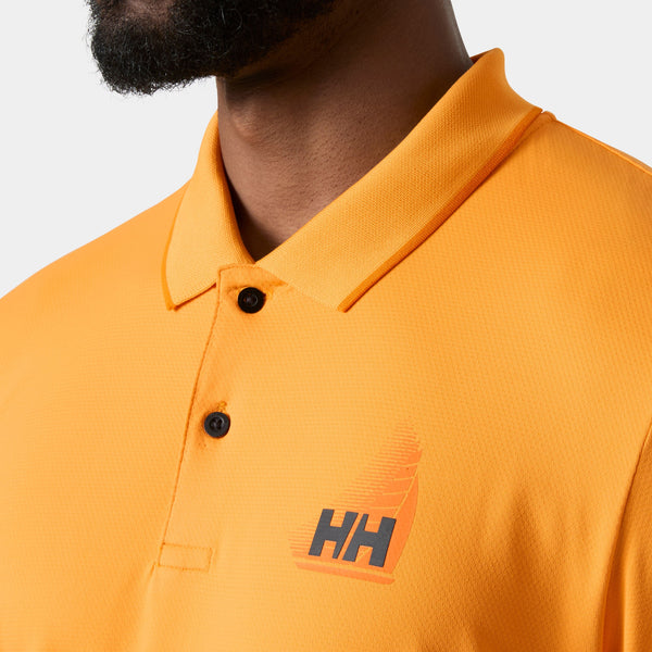 HP FIGARI POLO, ORANGE S, XXL