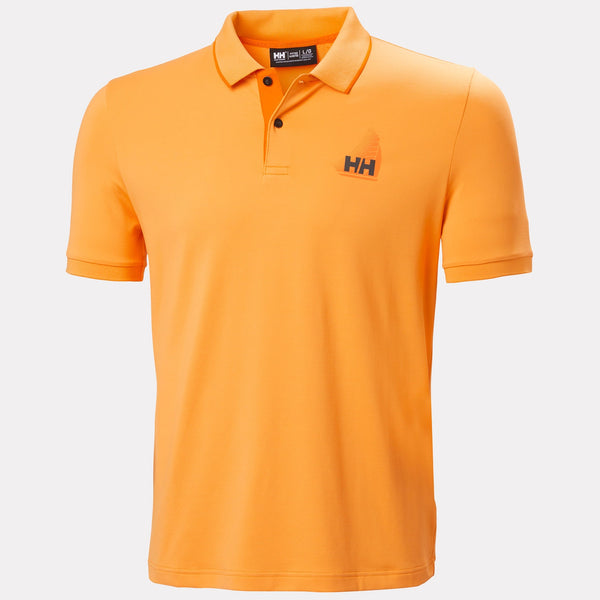 HP FIGARI POLO, ORANGE S, XXL