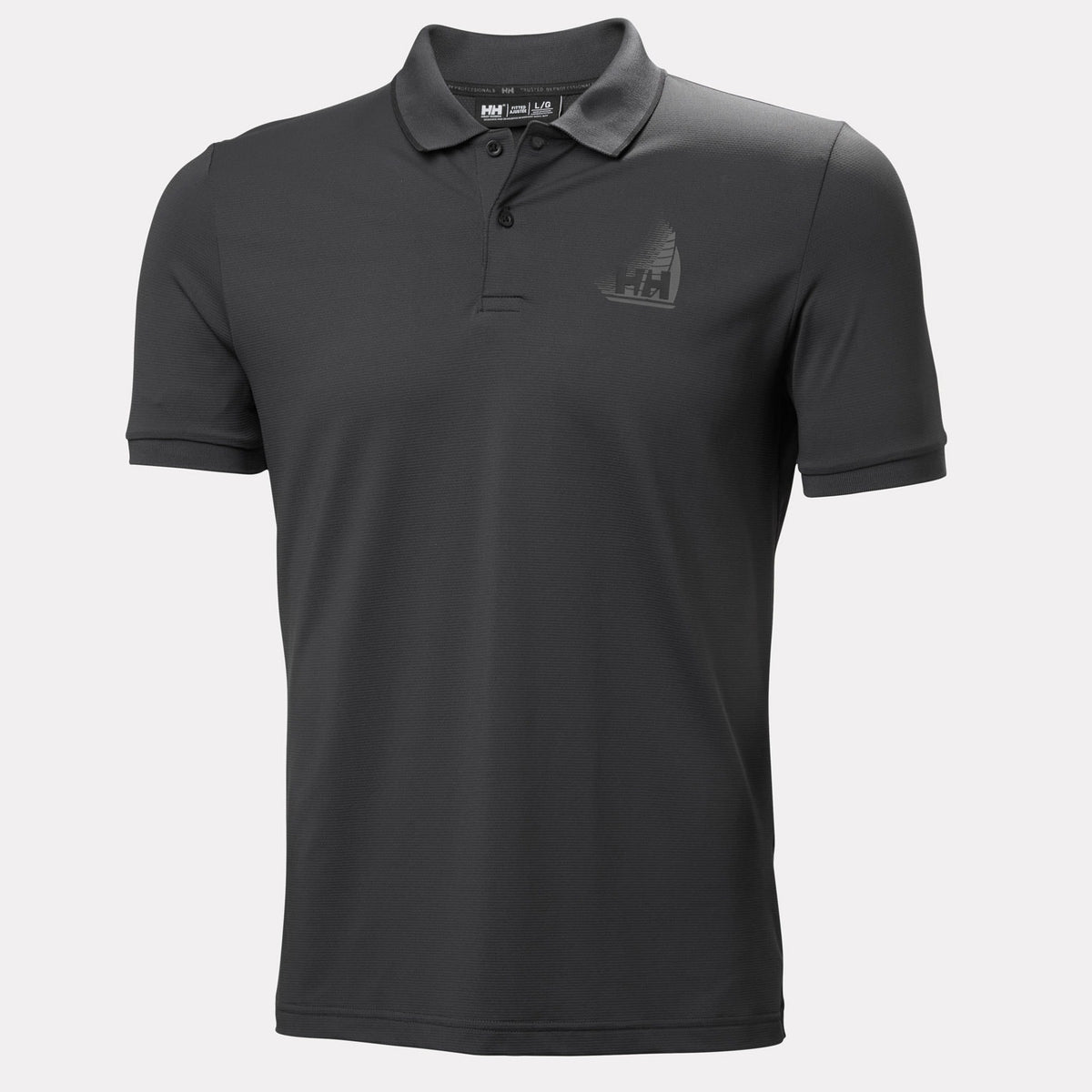 HP FIGARI POLO, EBONY, XXL