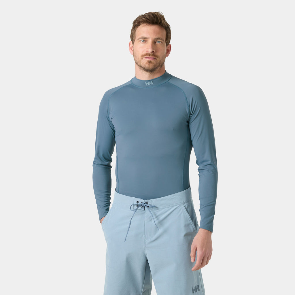 WATERWEAR RASHGUARD, WASHED NAVY, XXL