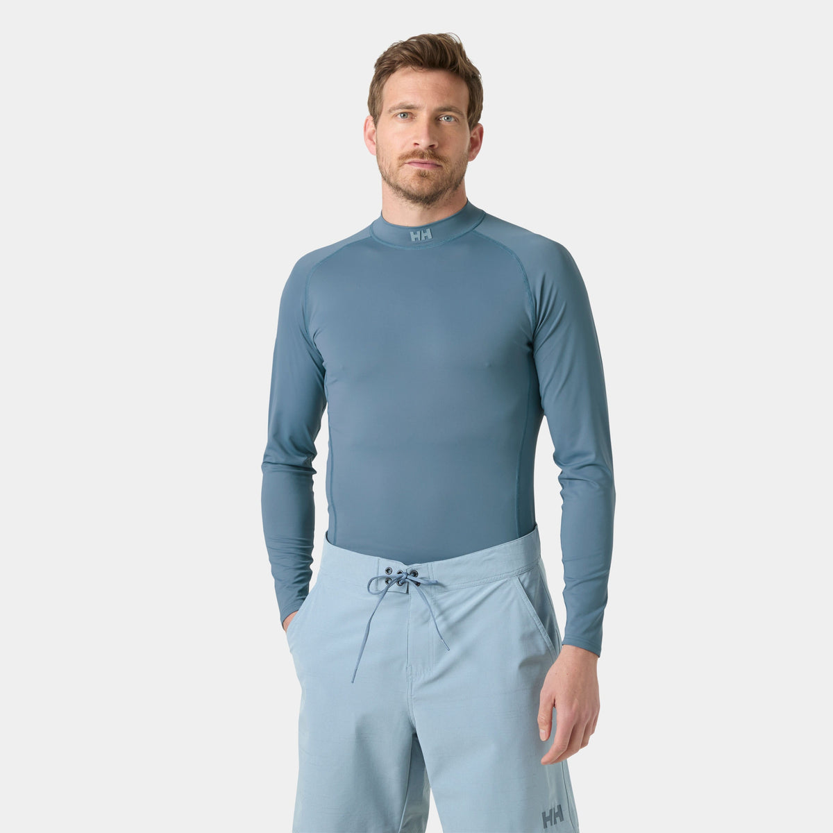 WATERWEAR RASHGUARD, WASHED NAVY, XXL