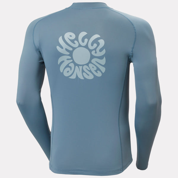 WATERWEAR RASHGUARD, WASHED NAVY, XXL