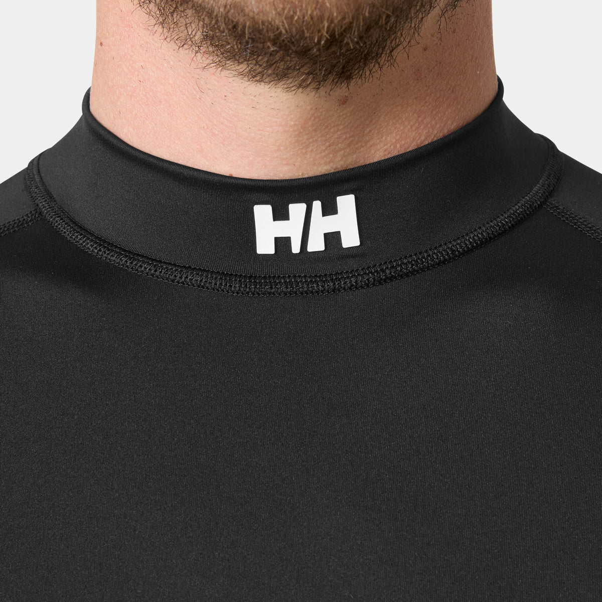 WATERWEAR RASHGUARD, BLACK, XXL