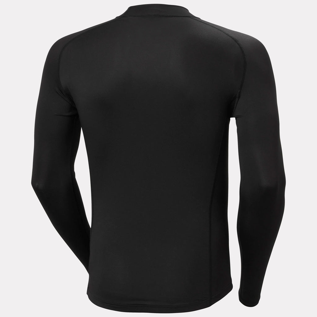 WATERWEAR RASHGUARD, BLACK, XXL