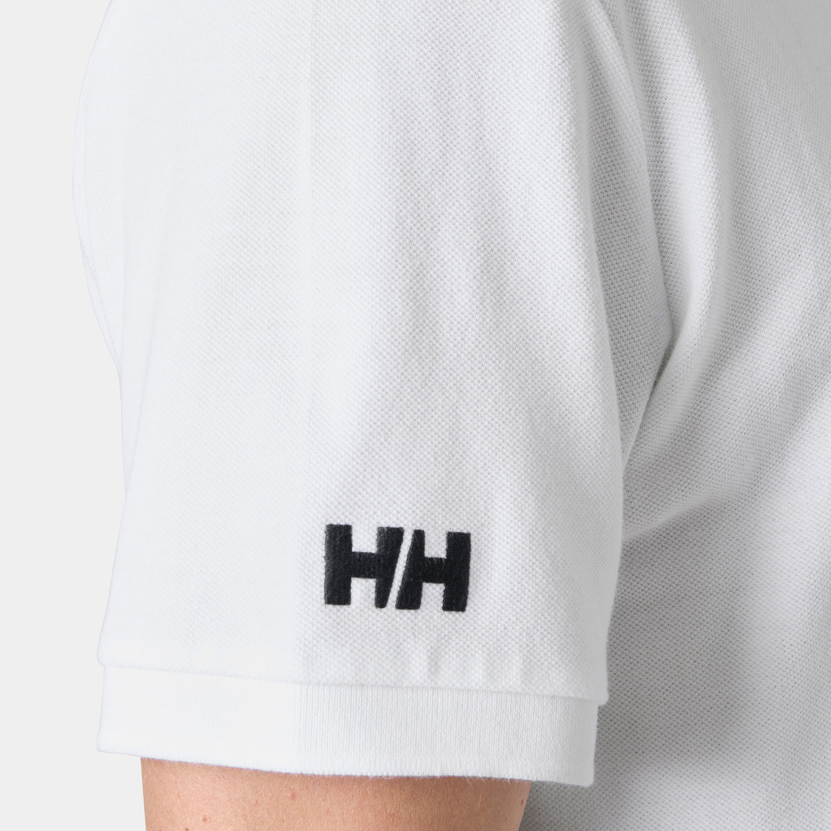 CREW POLO PIQUE, WHITE, XXL
