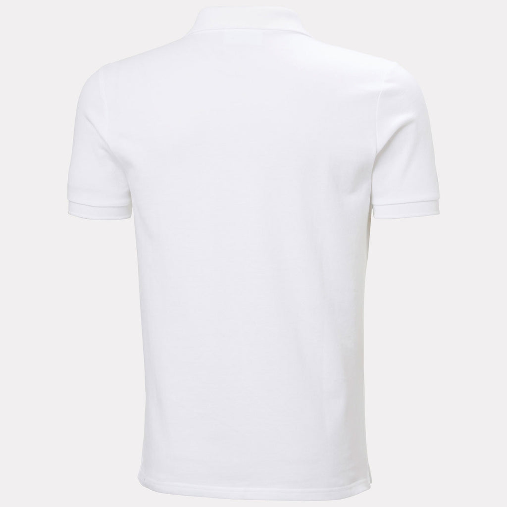 CREW POLO PIQUE, WHITE, XXL