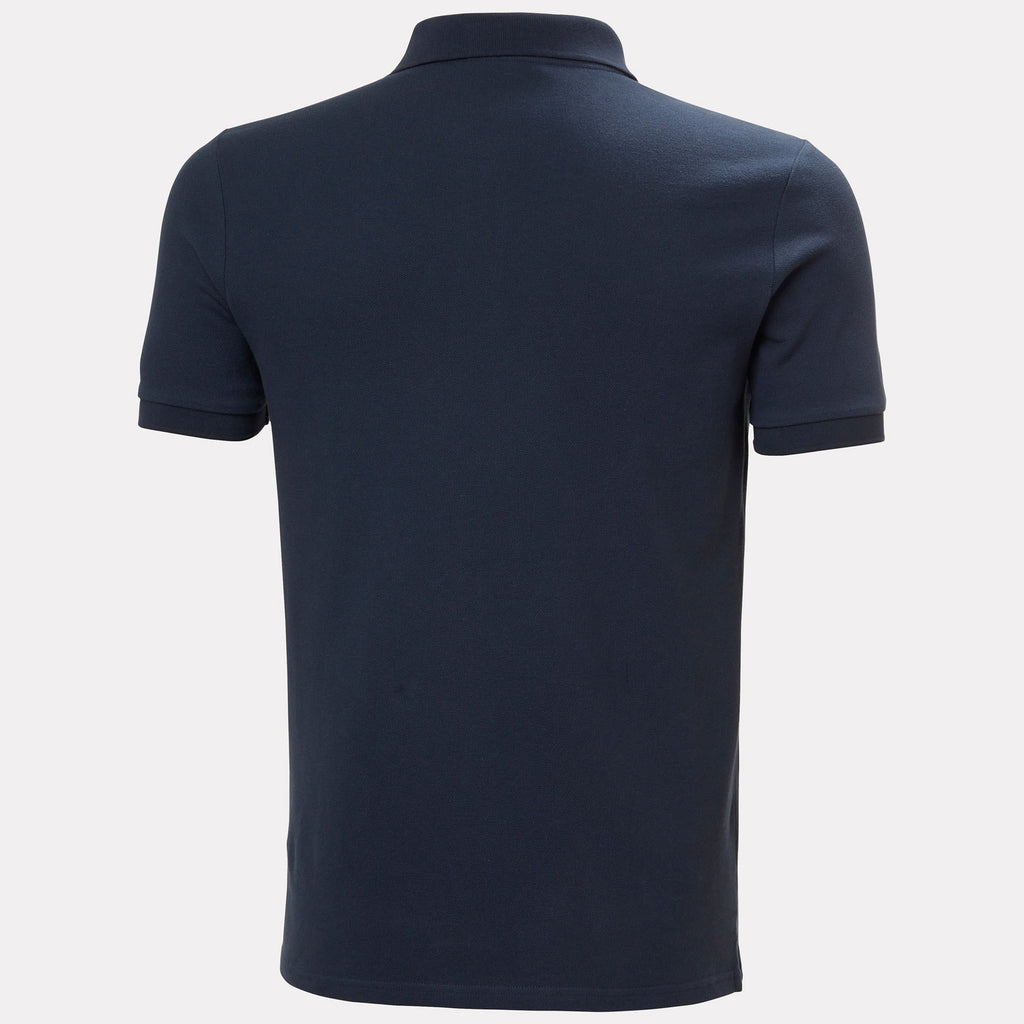 CREW POLO PIQUE, NAVY, XXL