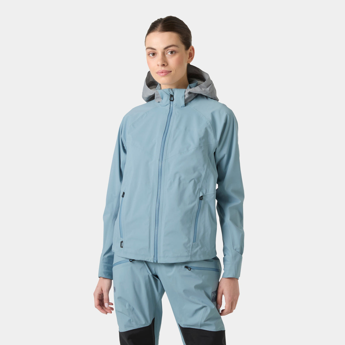 W HP FOIL FLYER JACKET, WINDY BLUE, L