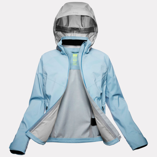 W HP FOIL FLYER JACKET, WINDY BLUE, XS