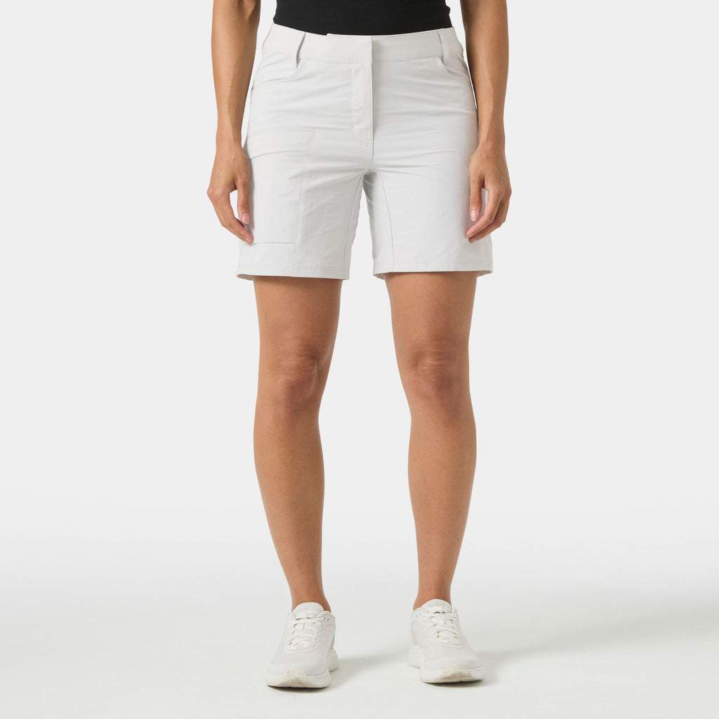 W QD CARGO SHORTS, GREY FOG, 26