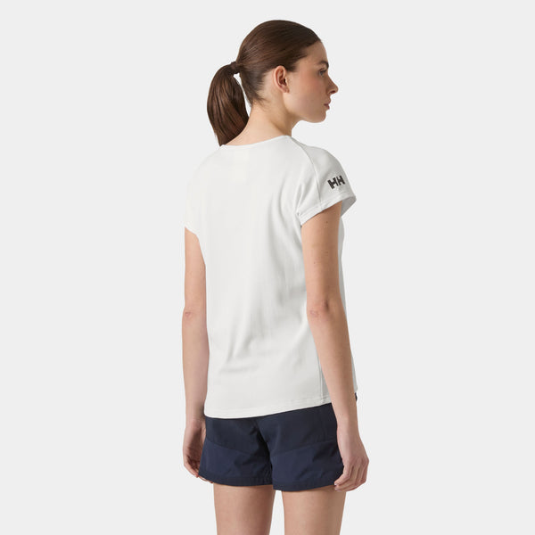W CREWLINE TSHIRT, WHITE, L