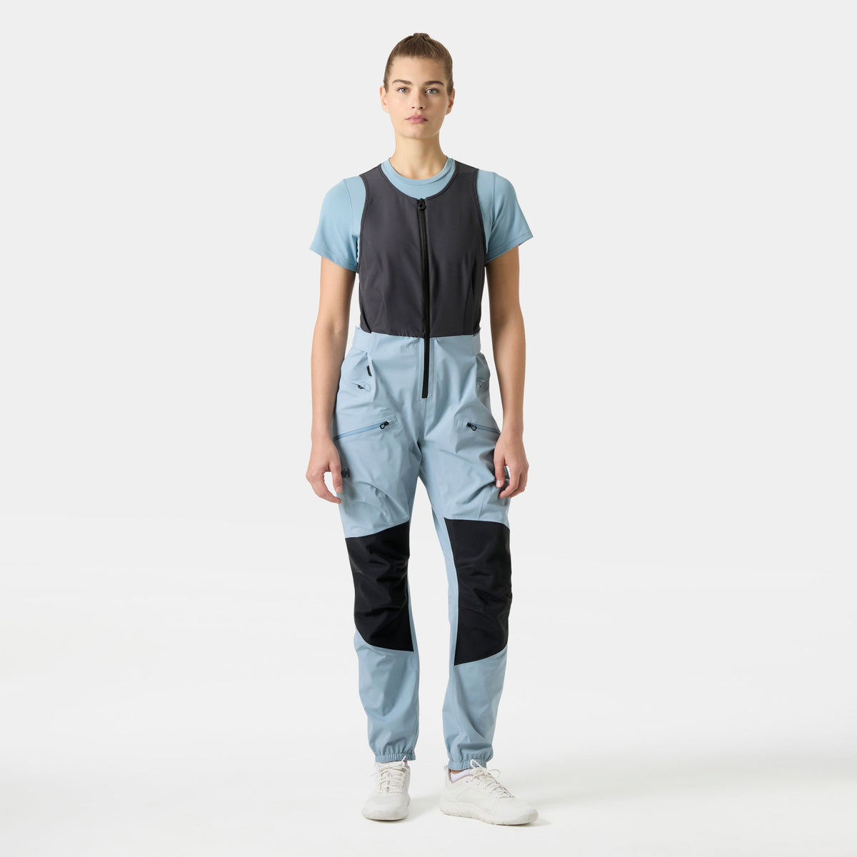 W HP FOIL FLYER SALOPETTE, WINDY BLUE, S