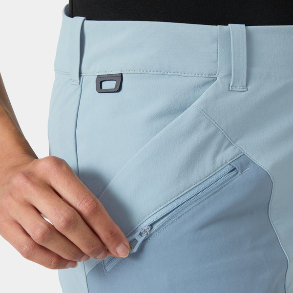 W HP CALVI SHORTS, WINDY BLUE, 34