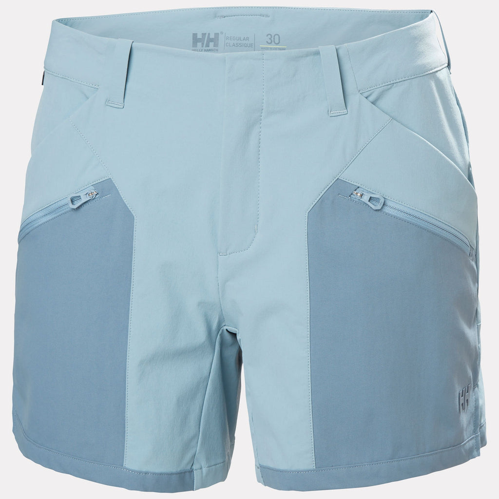 W HP CALVI SHORTS, WINDY BLUE, 34