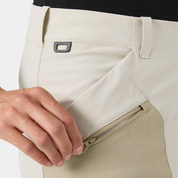 W HP CALVI SHORTS, PEBBLE, 31